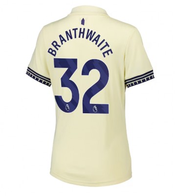 Everton Jarrad Branthwaite #32 Segunda Equipación Mujer 2025-26 Manga Corta